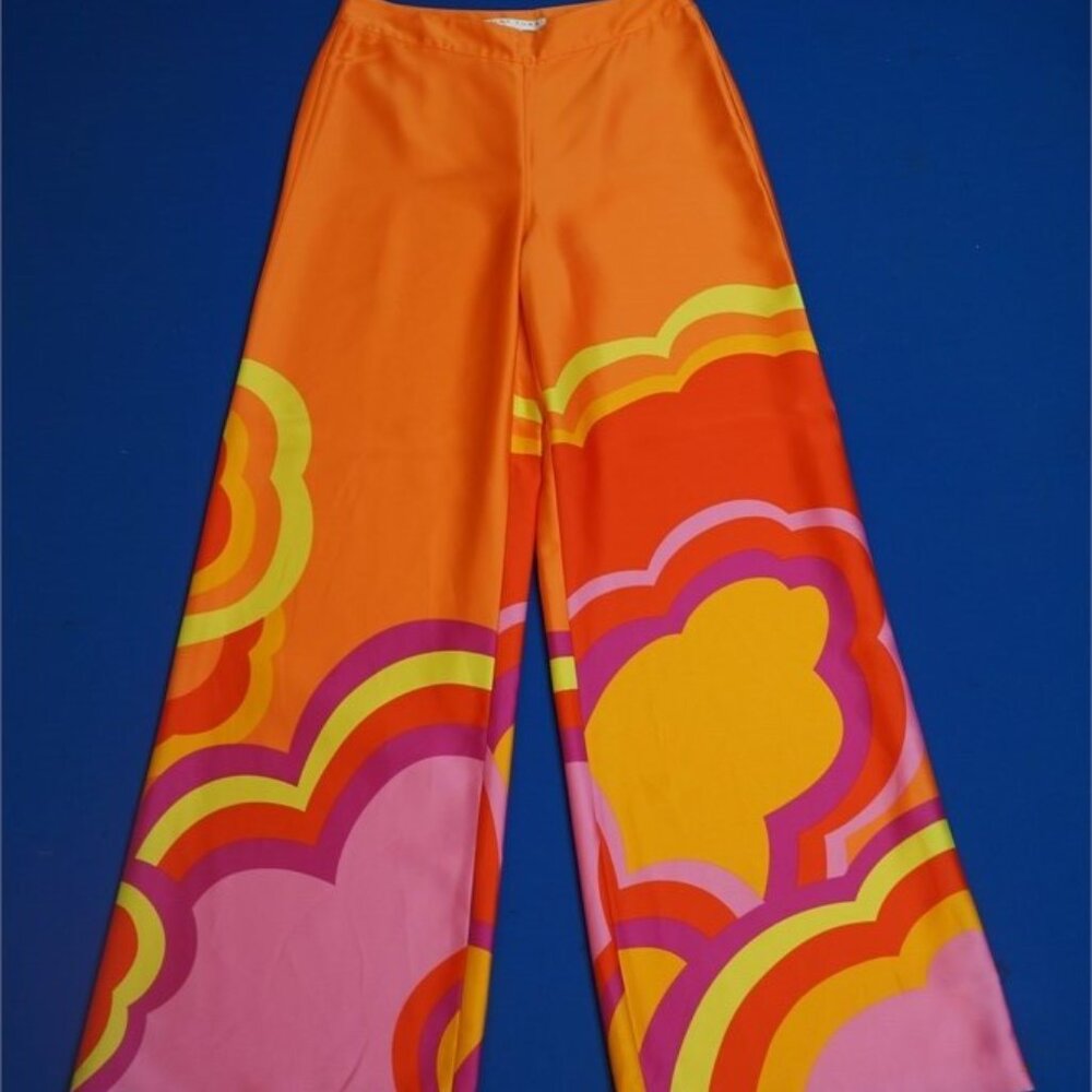 Trina Turk Long Printed Weekend 2 Pant NWT Size 0